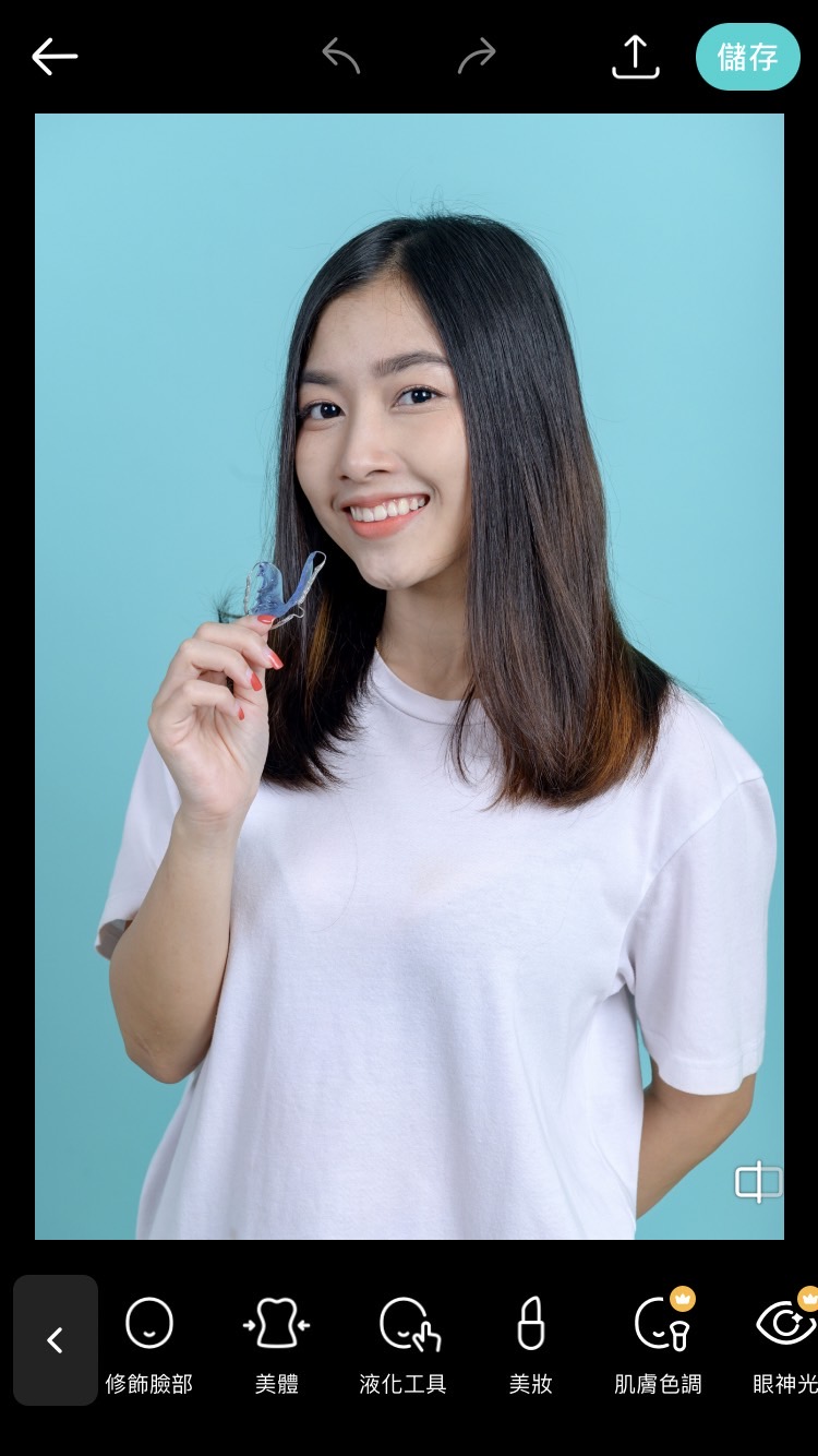 B612美肌app介面
